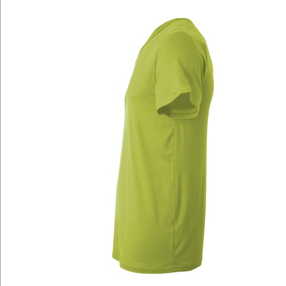 KING NEW YORK, V-NECK T-SHIRT, BRIGHT YELLOW. - Picture 12 of 15